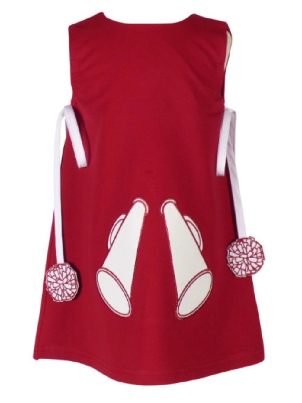 The Yellow Lamb Game Day Cheerleading Jumper Dark Red Size 7 NWT